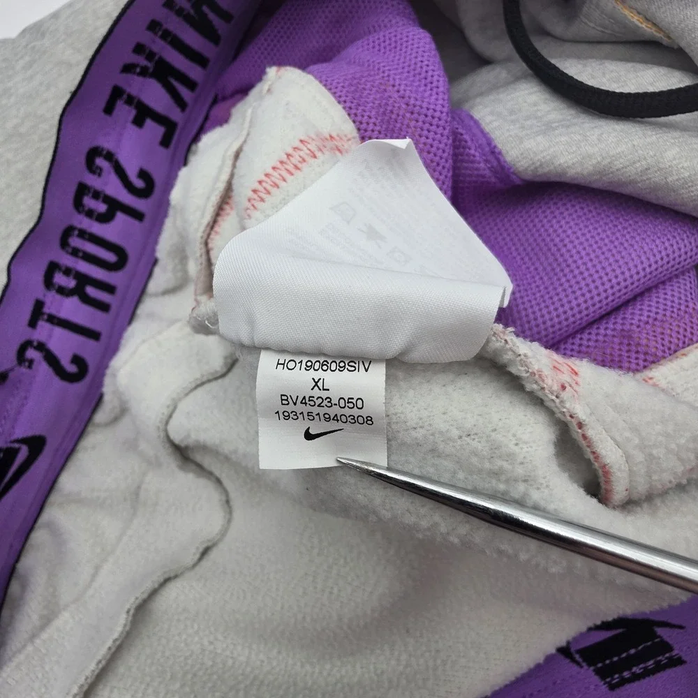 NIke‎ Therma Fleece Training Track Pants Retro Orange & Gray Men's XL BV4523-050